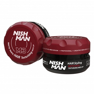 Nishman Hair Styling M3 Texturizing Mess Up Pomada woskowa teksturyzjąca do włosów dla mężczyzn 100ml