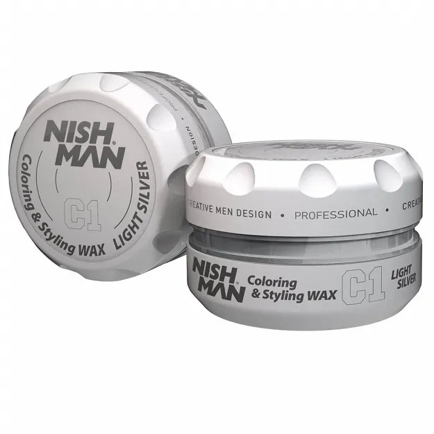 Nishman Coloring Wax Light Gr pomada koloryzująca włosy 150ml