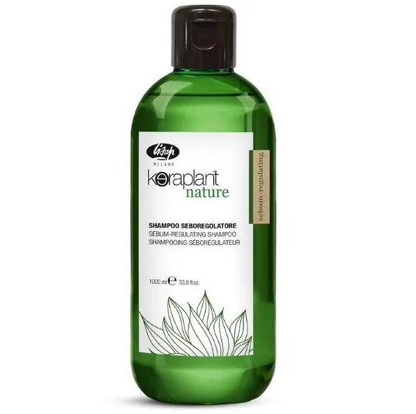 Lisap Keraplant Nature Seboregolatore szampon do włosów regulujący wydzielanie sebum 1000ml