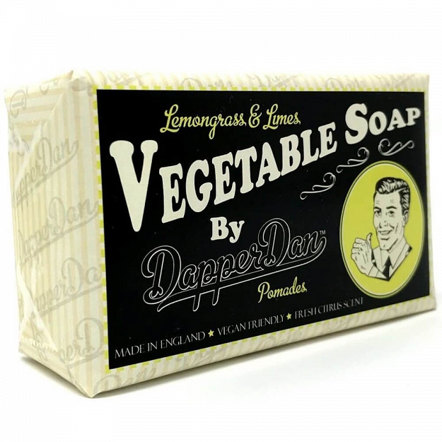 Dapper Dan Vegetable Soap Lemongrass&Limes mydło do ciała roślinne 190g