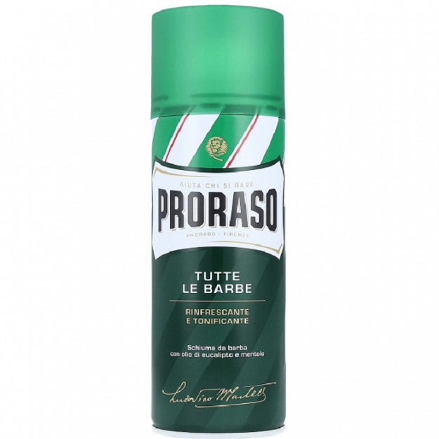 Proraso Green Shaving Foam pianka do golenia, skóra normalna 300ml