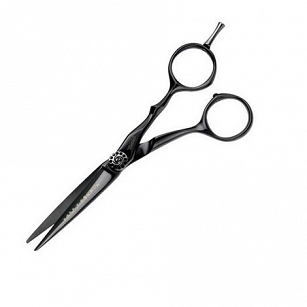 Tondeo Mythos Black Offset Premium-Line nożyczki antyalergiczne do włosów 5.5 (9007)