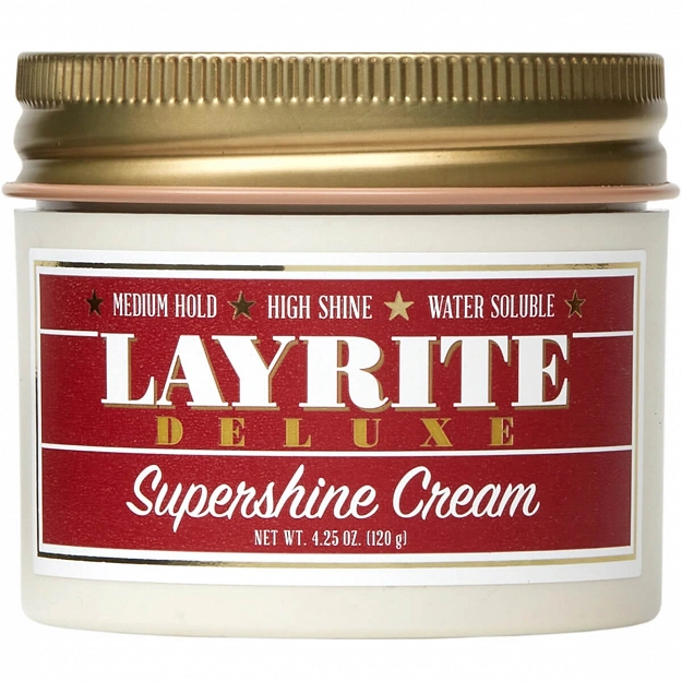 Layrite Supershine Pomada do włosów średnie utrwalenie mocny połysk 120g