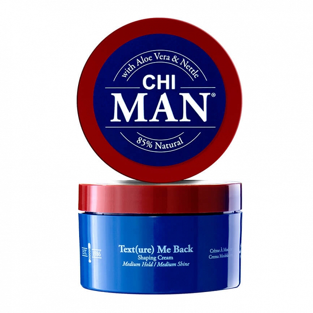 Farouk CHI Man Texture Me Back Krem stylizujący średnio utrwalający do włosów dla mężczyzn 85g