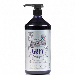 Beardburys Grey Szampon do włosów siwych i szpakowatych 1000ml