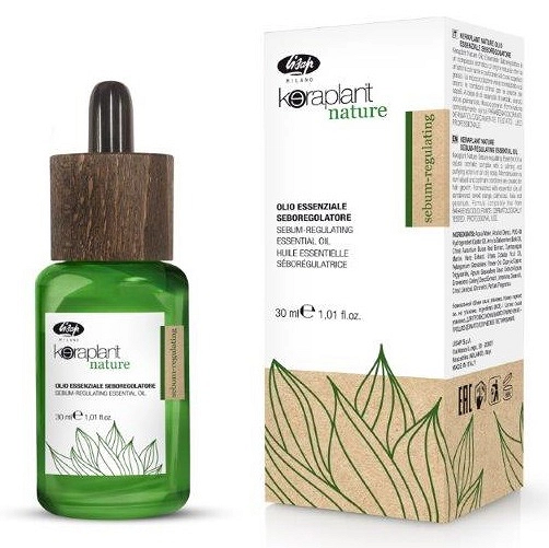 Lisap Keraplant Nature Seboregolatore eteryczny olejek do włosów regulujący wydzielanie sebum 30ml