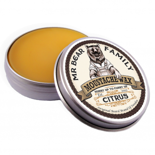 Mr. Bear Citrus Wax - wosk do wąsów 30ml