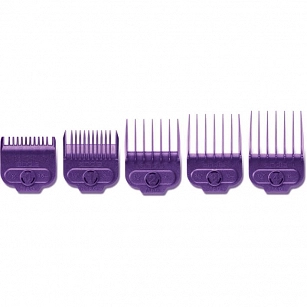 Andis Magnetic Comb Set S Magnetyczne Nasadki do maszynki, rozmiary 1,5mm, 3mm, 6mm, 10mm, 13mm