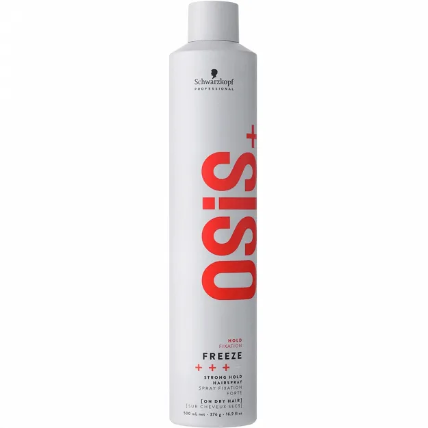 Schwarzkopf OSIS+ Freeze 3 Lakier do stylizacji włosów mocny 500ml