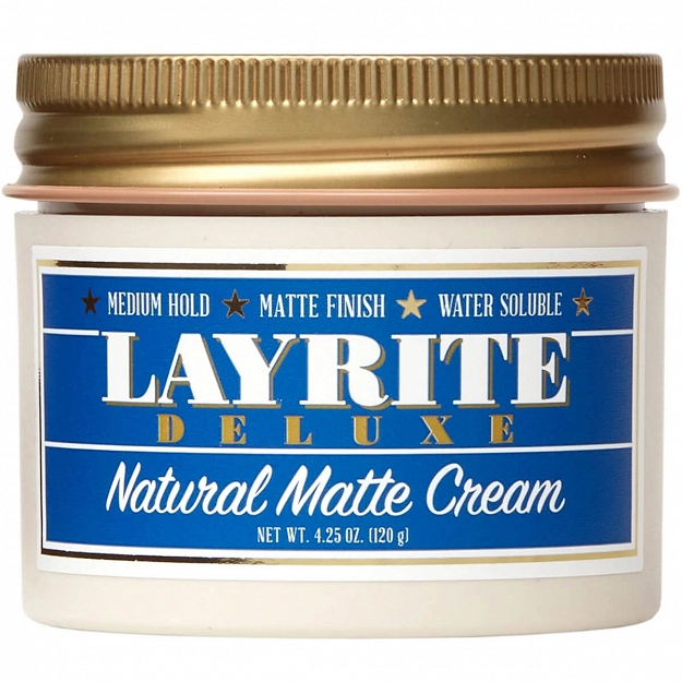 Layrite Natural Matte Pomada do włosów średnie utrwalenie matowe wykończenie 120g