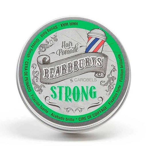 Beardburys Strong Hair Pomada do naturalnych stylizacji do włosów 100ml