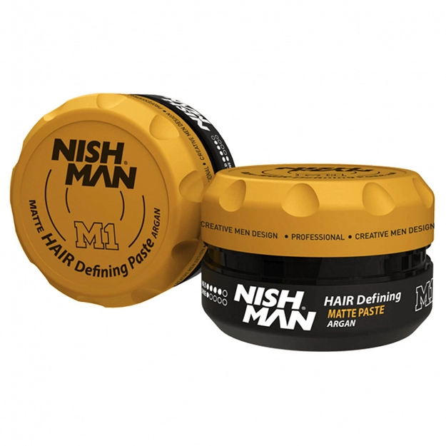 Nishman Hair Defining Paste Argan Pasta matowa arganowa do włosów dla mężczyzn 100ml 