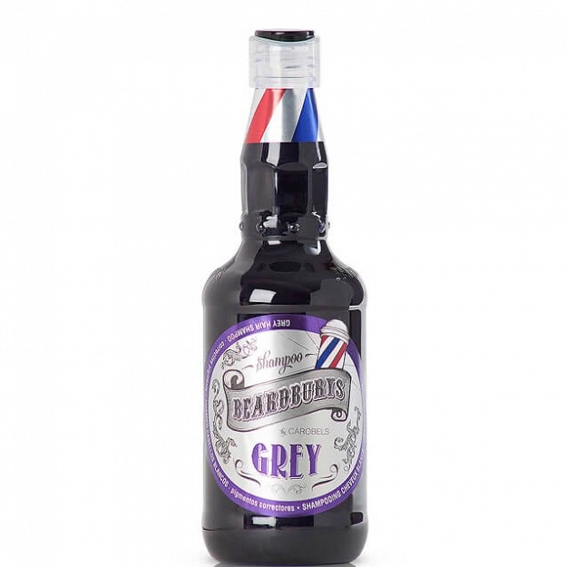 Beardburys Grey Szampon do włosów siwych i szpakowatych 330ml 