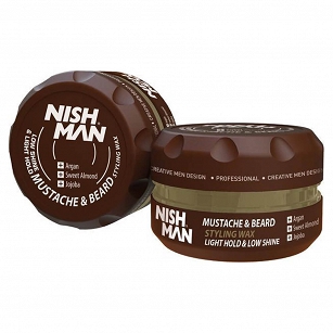 Nishman Beard & Mustache Styling balm Pomada-balsam do stylizacji brody dla mężczyzn 100ml