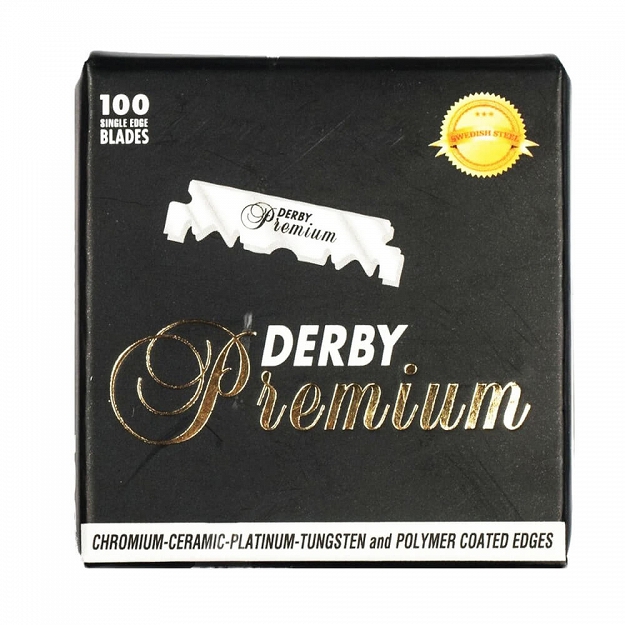 Derby Premium żyletki do brzytwy 100szt.
