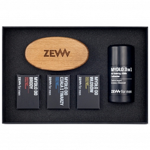 ZEW for men Zestaw Brodacza pielęgnacja brody, ciała i włosów dla mężczyzn
