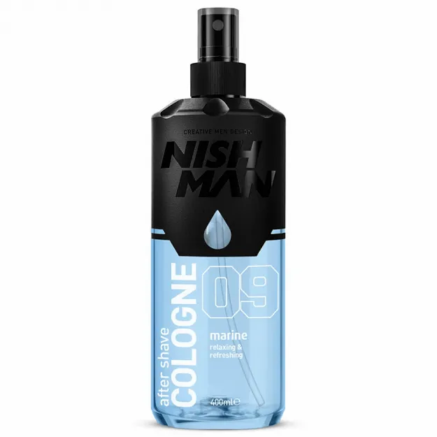 Nishman After Shave Cologne Marine 09, woda kolońska po goleniu dla mężczyzn 400ml