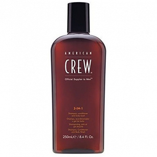 American Crew CL 3 in 1 szampon, odżywka i żel pod prysznic w jednym kosmetyku 250ml