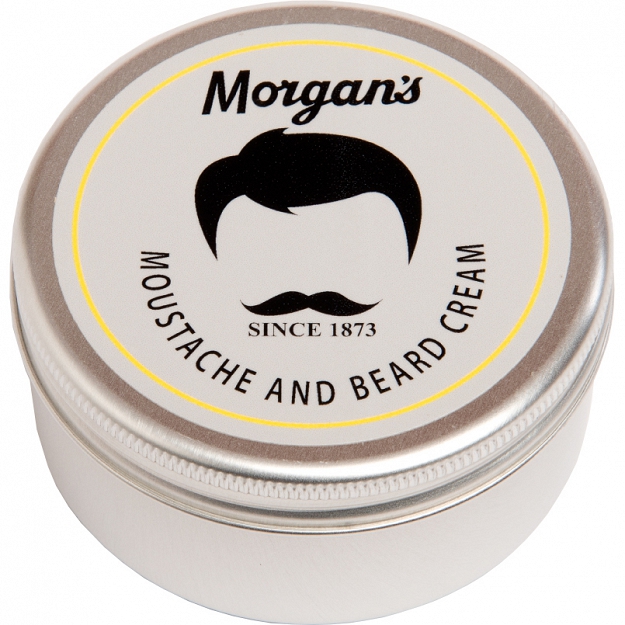 Morgans Moustache & Beard Cream zmiękczający krem do wąsów i brody 15g