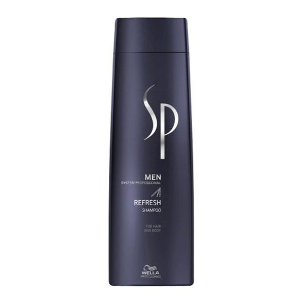 Wella SP Men Refresh Shampoo - szampon do włosów i ciała 250ml