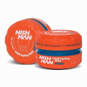 Nishman Styling Wax 02 Sport mocna pomada pogrubiająca włosy 150ml