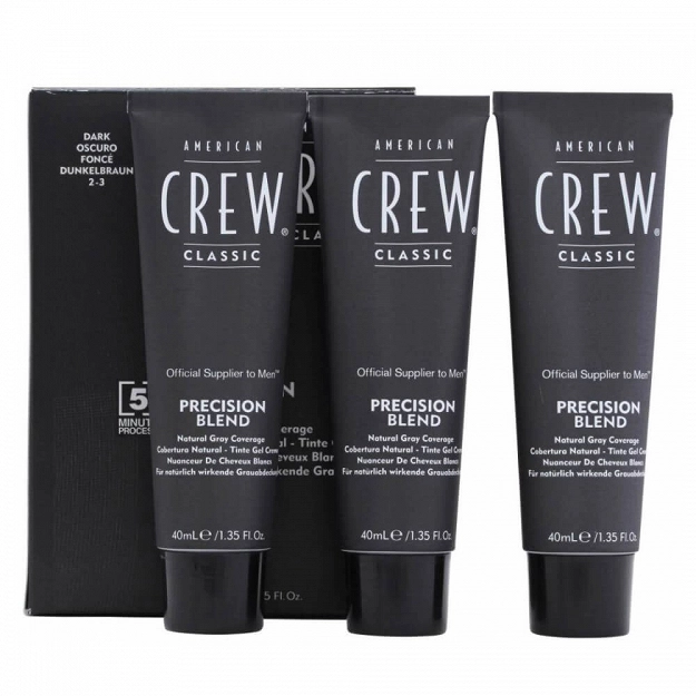 American Crew Precision Blend Shades Odsiwiacz dla mężczyzn 3x40ml