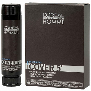 Loreal Homme Cover 5 farba, żel do koloryzacji włosów dla mężczyzn 50ml