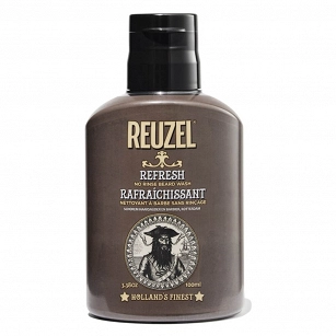 Reuzel Beard Refresh No Rinse Suchy szampon odświeżający do brody i wąsów dla mężczyzn 100ml