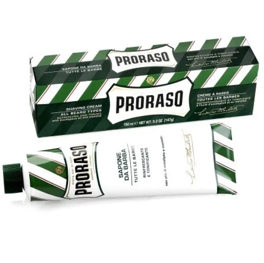 Proraso Green Shaving Cream krem do golenia do skóry normalnej 150ml