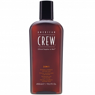 American Crew CL 3 in 1 szampon, odżywka i żel pod prysznic w jednym kosmetyku 450ml