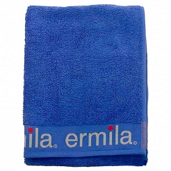 Ermila, ręcznik fryzjerski niebieski, 50x100cm