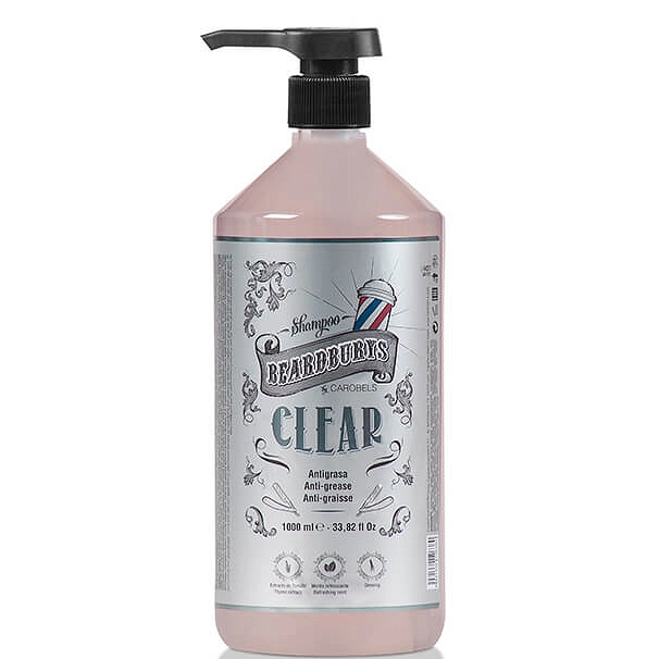 Beardburys Clear Szampon oczyszczający z imbirem i tymiankiem do włosów 1000ml