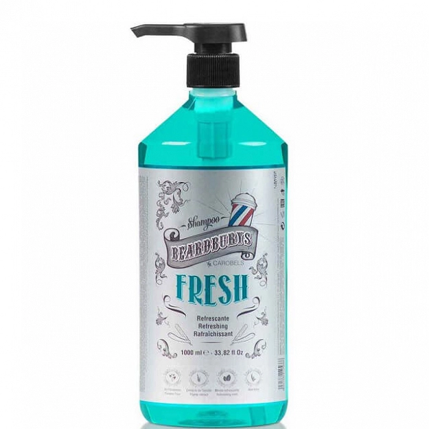 Beardburys Fresh Szampon odświeżający i pielęgnujący do włosów 1000ml