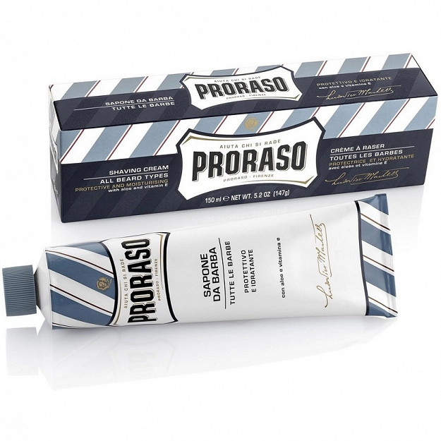 Proraso Blue Shaving Cream krem do golenia do każdego rodzaju skóry 150ml