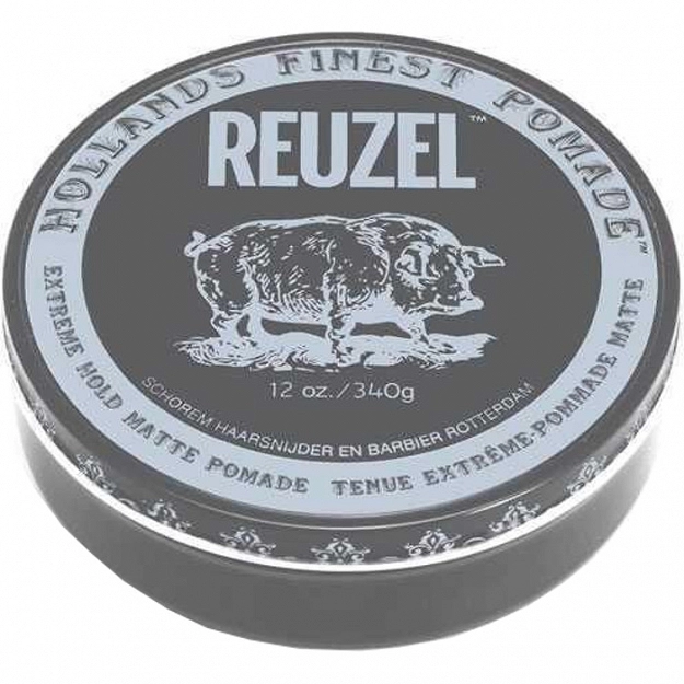 Reuzel Pomada Extreme Hold Matte Matująca pomada do stylizacji włosów 340g