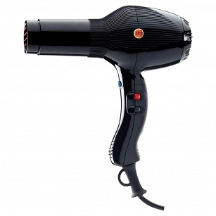 Gamma Piu Barber Phon BLACK Suszarka barberska do włosów i brody 2000W