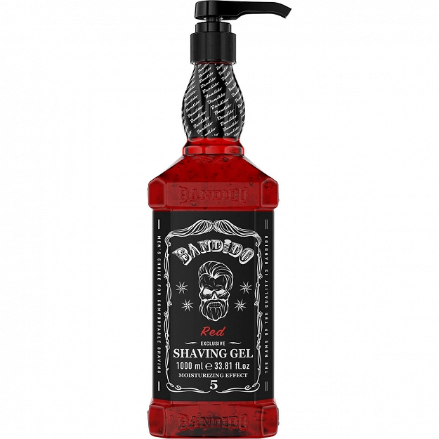 Bandido Shaving Gel Red Żel do golenia dla mężczyzn 1000ml