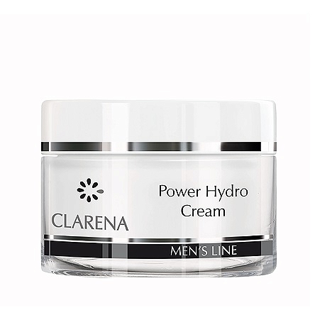 Clarena Power Hydro Cream - nawilżający krem dla mężczyzn 50ml